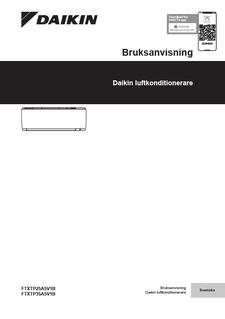 FTXTP-A_Operation manual_3PSV728539-8K_Swedish download